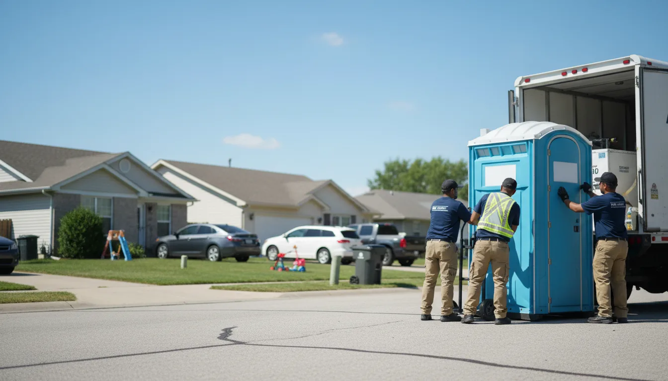 Standard Porta Potty Rentals in Lexington, IL near me
